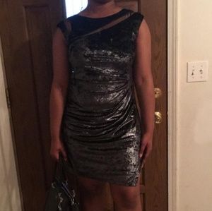 (NWOT) Smokey Black Dress
